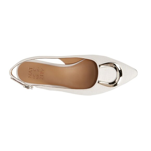 Naturalizer Bixby 2 Slip-On Slingback Sling Back Ballet Flats Low Kitten Heel - Picture 1 of 7